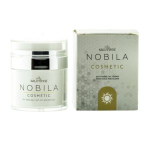 Nobila Cosmetic Day Cream with Gold and Silver
